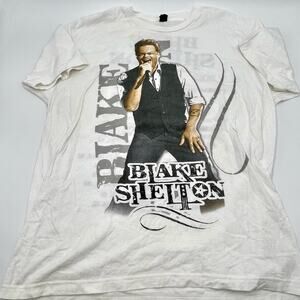 BLAKE SHELTON 2013 Tour from Virginia Beach, VA to Wichita, KS size LARGE Y2K